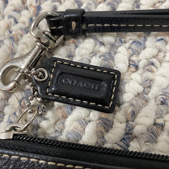 Coach Gray & Black Wristlet - Picture 4 of 6